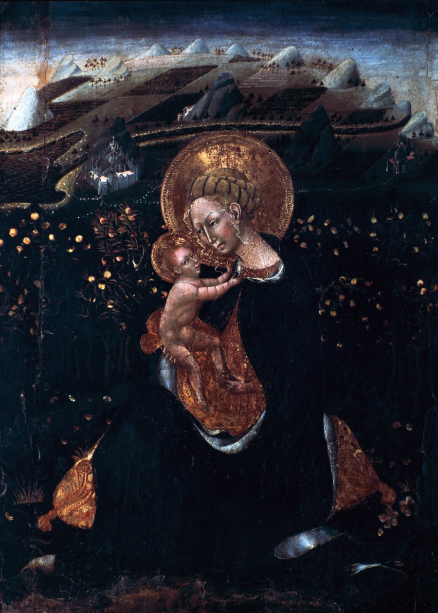 Panna pokora, 15. století od Giovanni di Paolo
