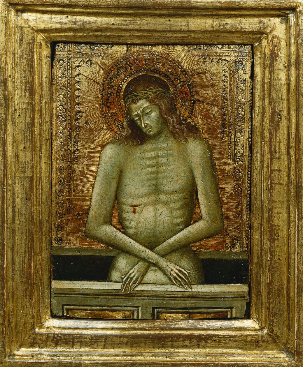 Kristus u hrobu, od Giovanni di Paolo di Grazia