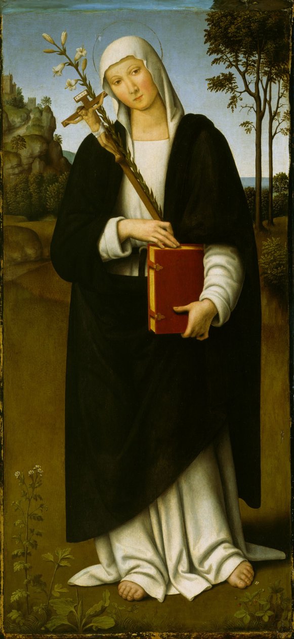 Svatá Kateřina Sienská od Giovanni di Pietro (c.1450 1529)