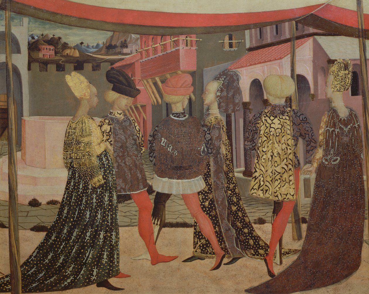 The Adimari Cassone, cca 1450 (tempera na panelu) od Giovanni di Ser Giovanni Scheggia