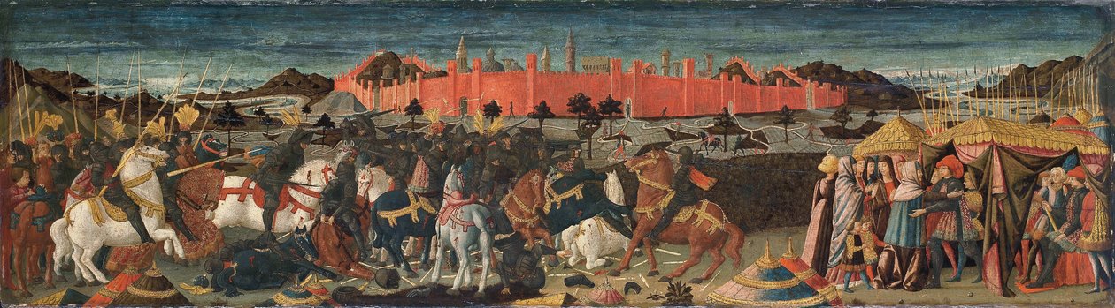Příběh o Coriolanovi, z přední části kassonu od Giovanni di Ser Giovanni Scheggia