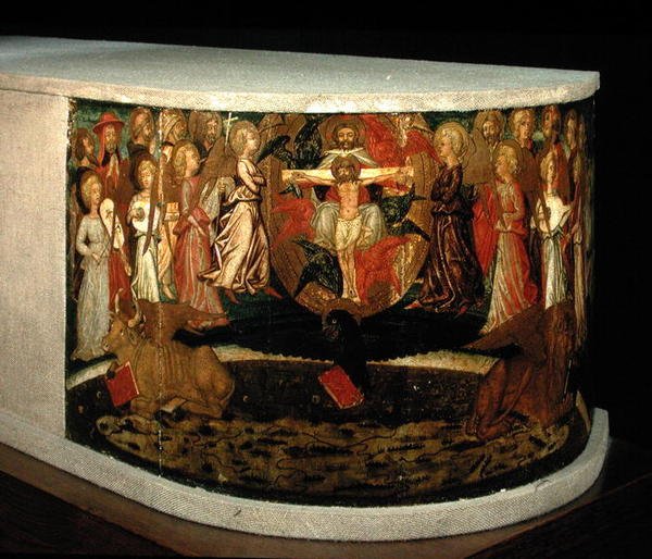 Triumph of Eternity, inspirovaný Triumphy Petrarca (1304-74) od Giovanni di Ser Giovanni Scheggia