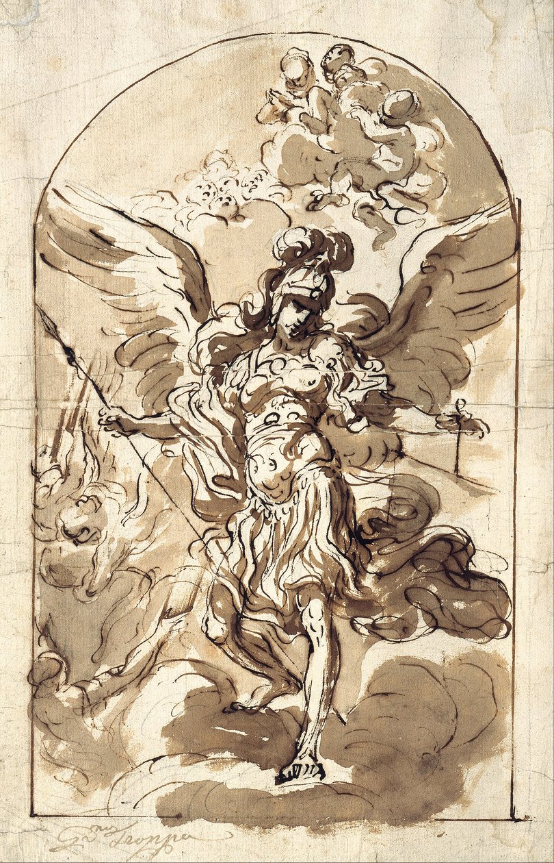 Archanděl Michael od Girolamo Troppa