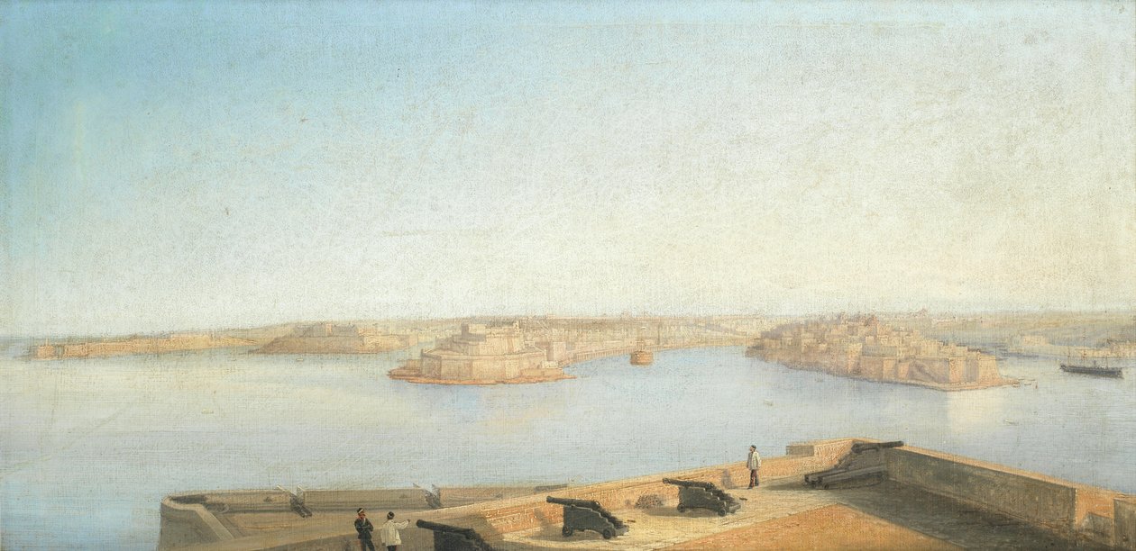 Girolamo Gianni, Tři města a Velký přístav, Malta od Girolamo Gianni