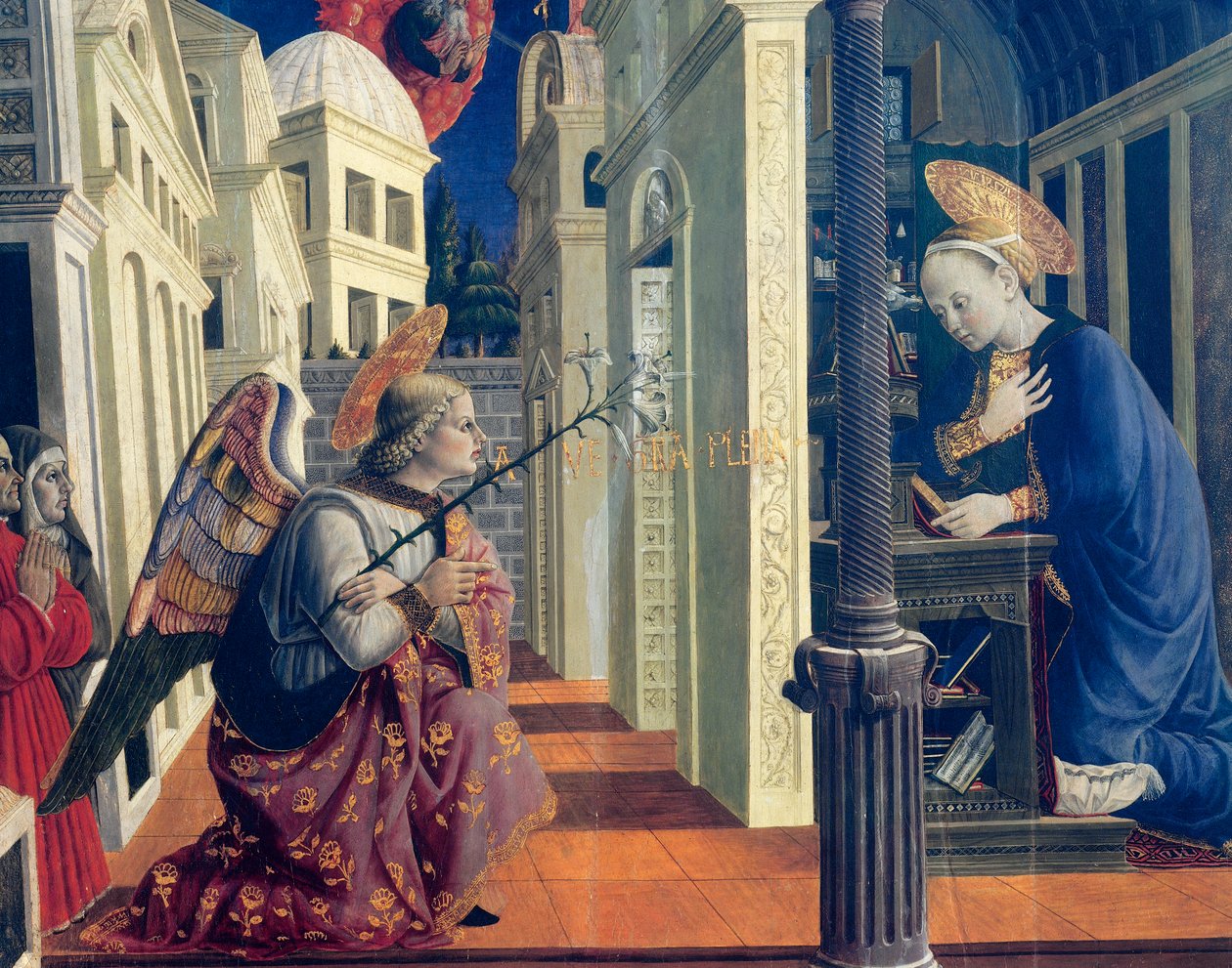 Girolamo di Giovanni Camerinosta (n. 1449-1473), yksityiskohta, n. 1460 od Girolamo Giovanni