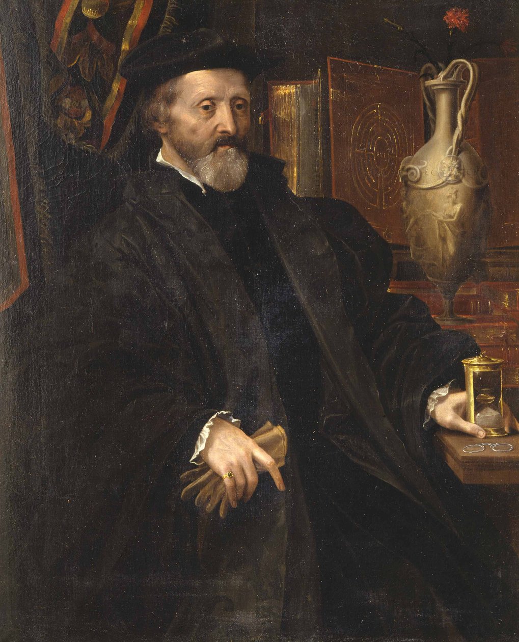 Portrét Bartolomea Pratiho od Girolamo Mazzola Bedoli