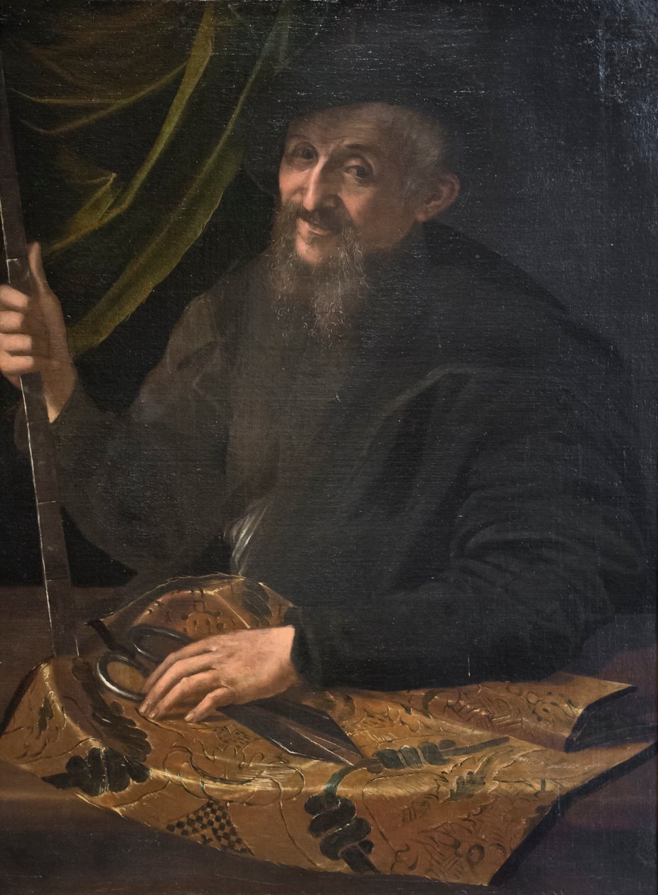 Portrét krejčího od Girolamo Mazzola Bedoli