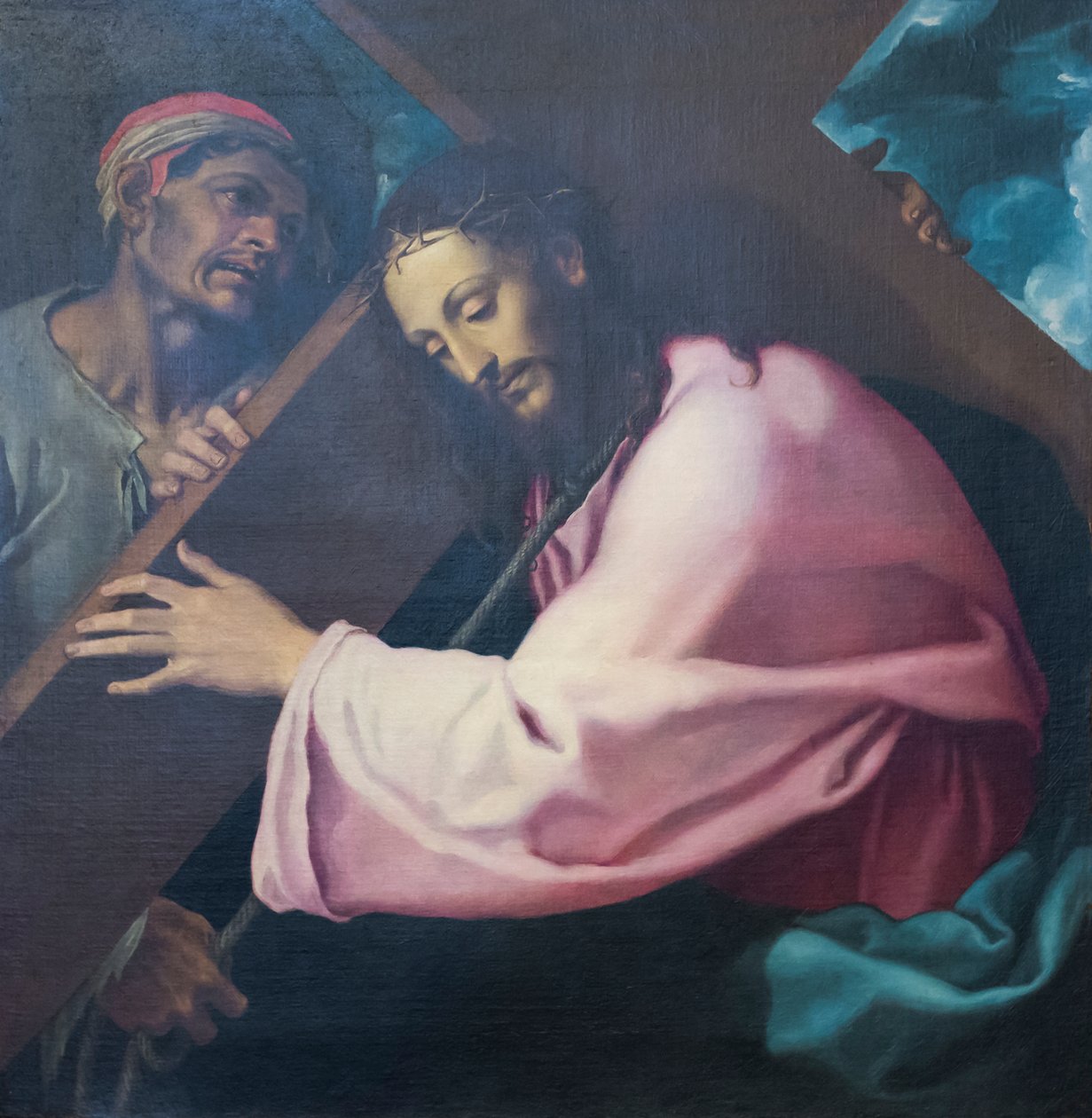 Kristus nesoucí kříž od Girolamo Muziano