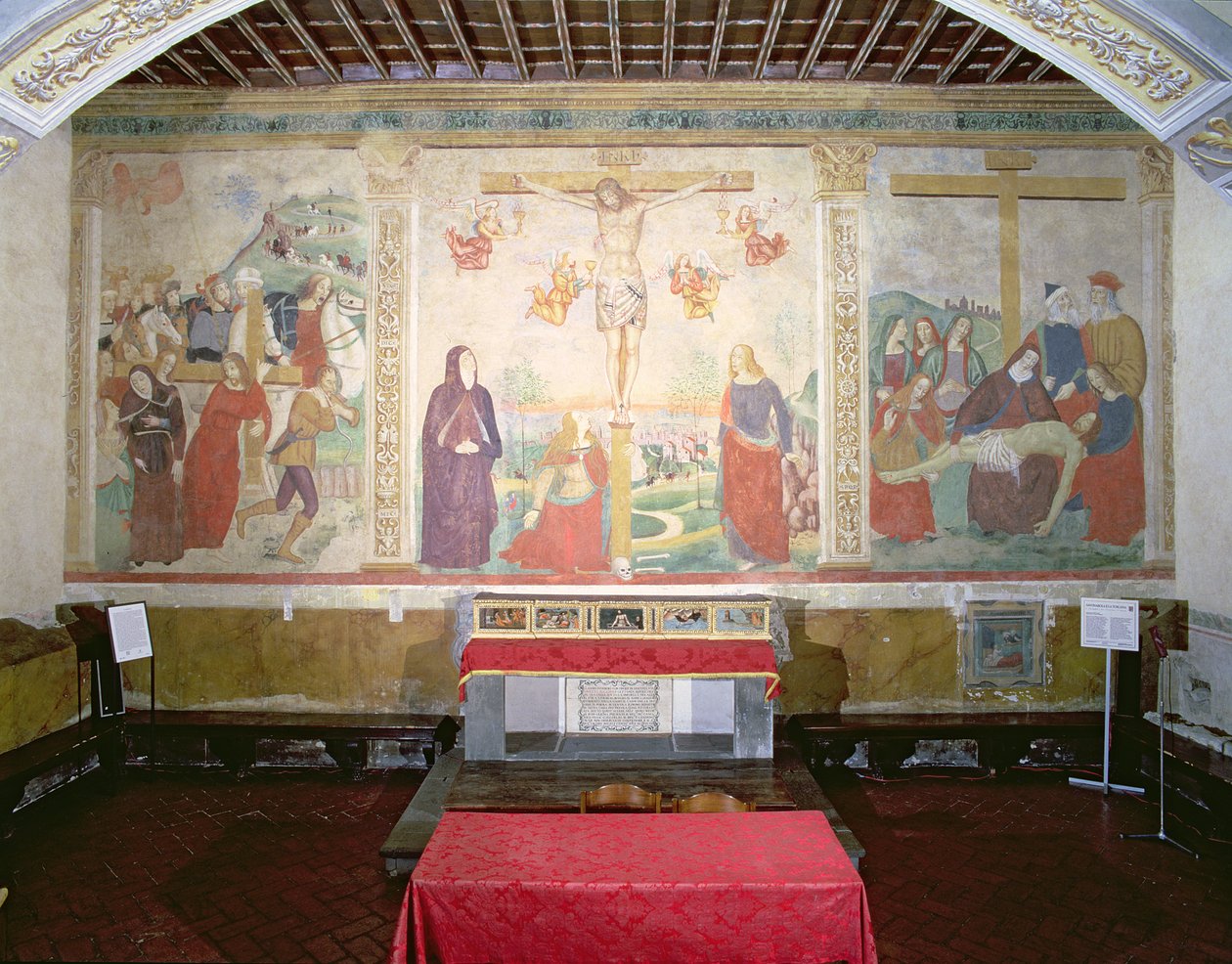 Cesta na Kalvárii, Ukřižování, Depozice, z Kapituly od Girolamo Ristori