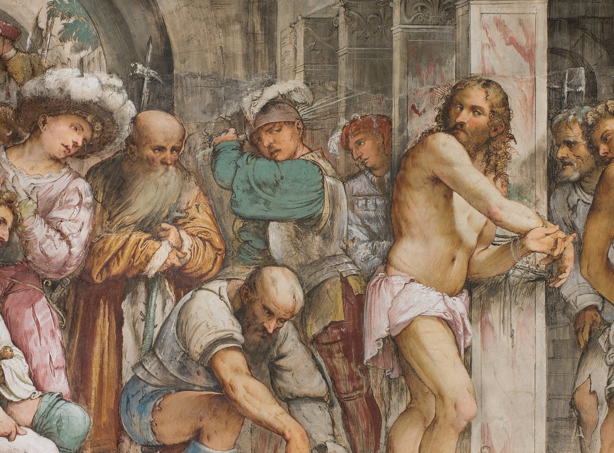Central Ave, Fifth South Span, Flagellation of Christ, Jerome Romanino od Girolamo Romanino