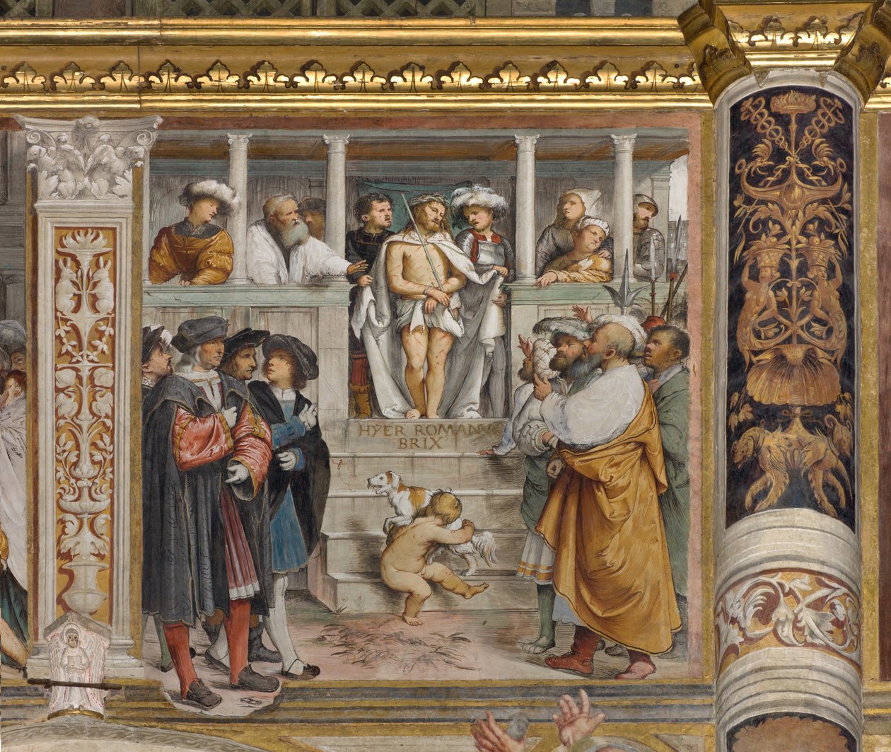 Central Ave, Fourth South Span, Ecce Homo, Girolamo Romanino od Girolamo Romanino