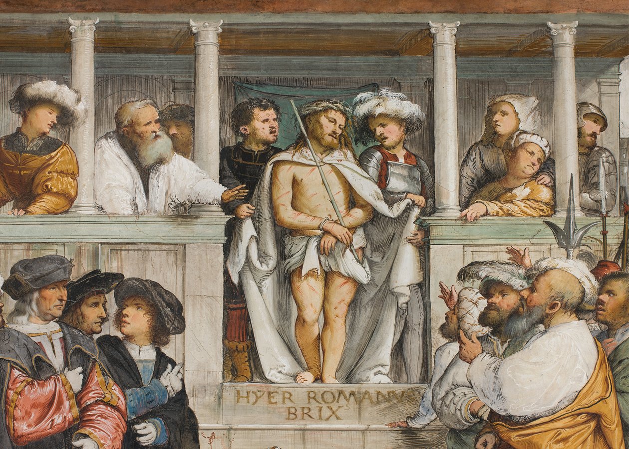 Central Nave, Fourth South Span, Ecce Homo, Girolamo Romanino od Girolamo Romanino