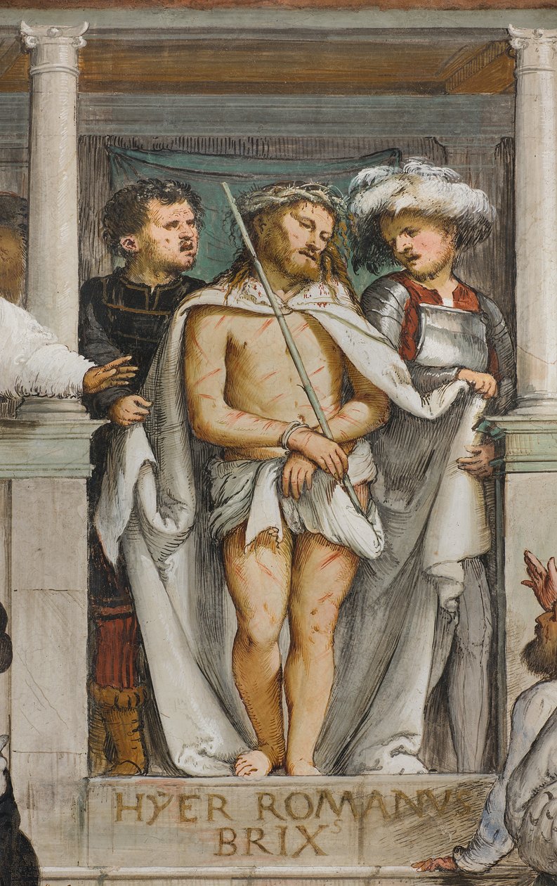 Central Nave, Fourth South Span, Ecce Homo, Girolamo Romanino od Girolamo Romanino