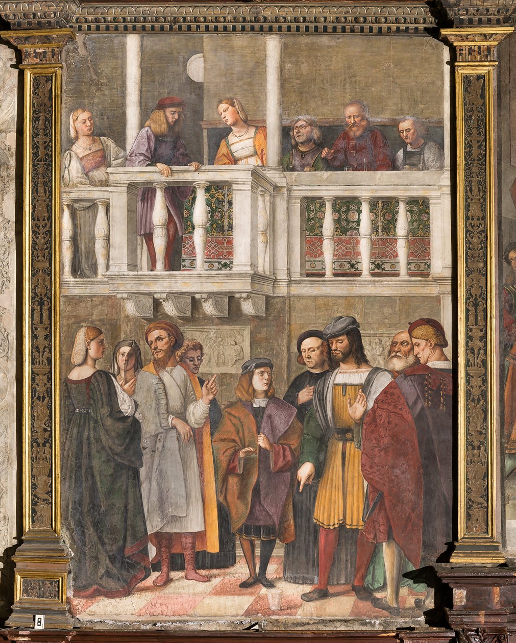 The Miracle of Glass, School of the Saint, Bazilika svatého Antonína (Bazilika svatého), Padova, Itálie od Girolamo Tessari