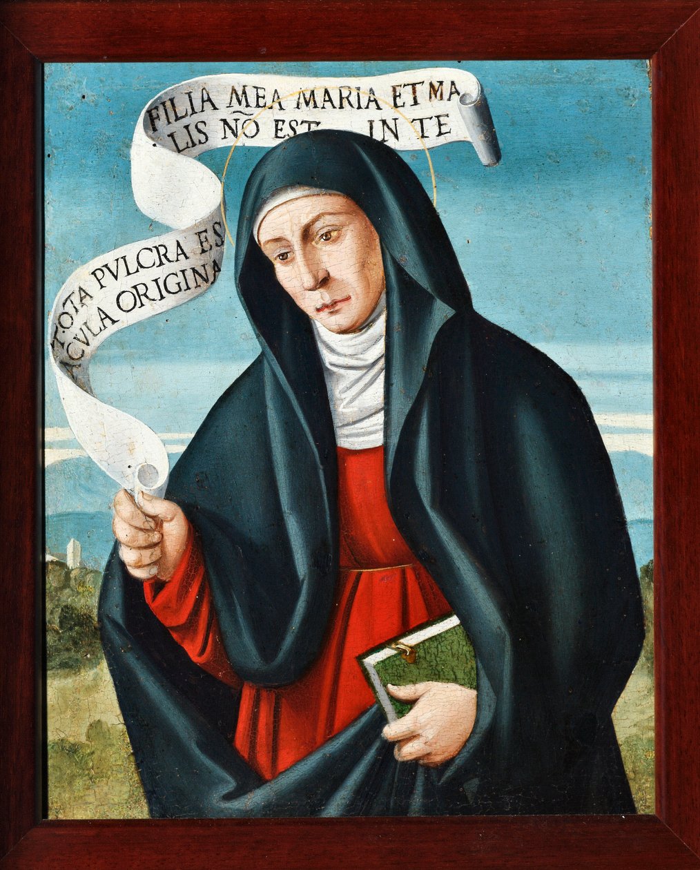 Svatá Anna (malba od Girolamo da Santalacroce
