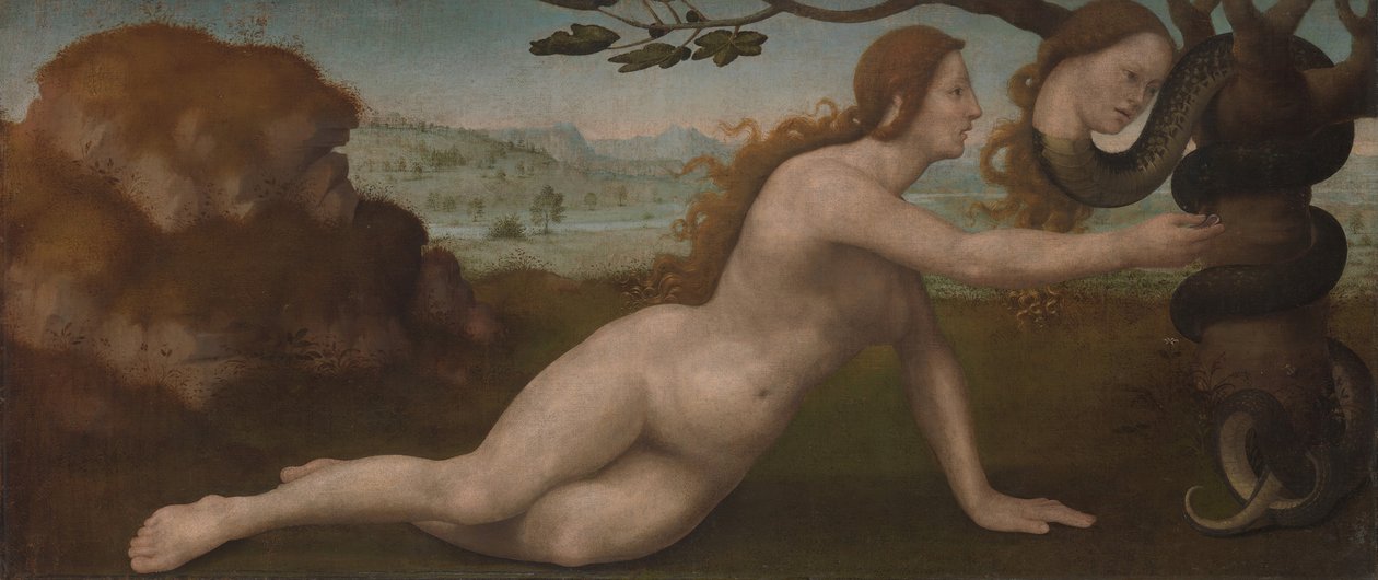 Adam, Eva. od Giuliano Bugiardini