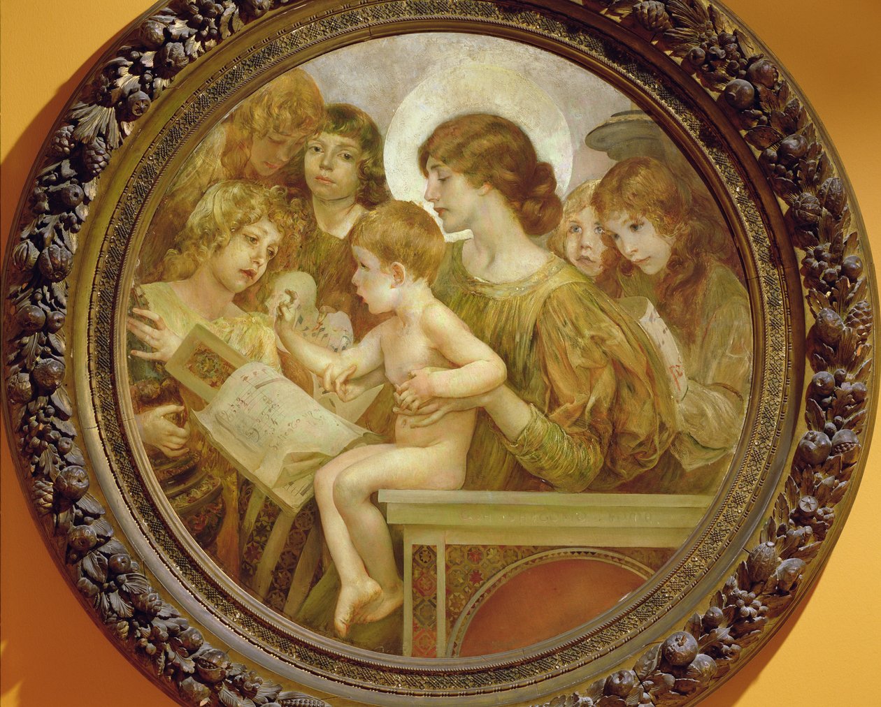 Andělská Panna od Giulio Aristide Sartorio