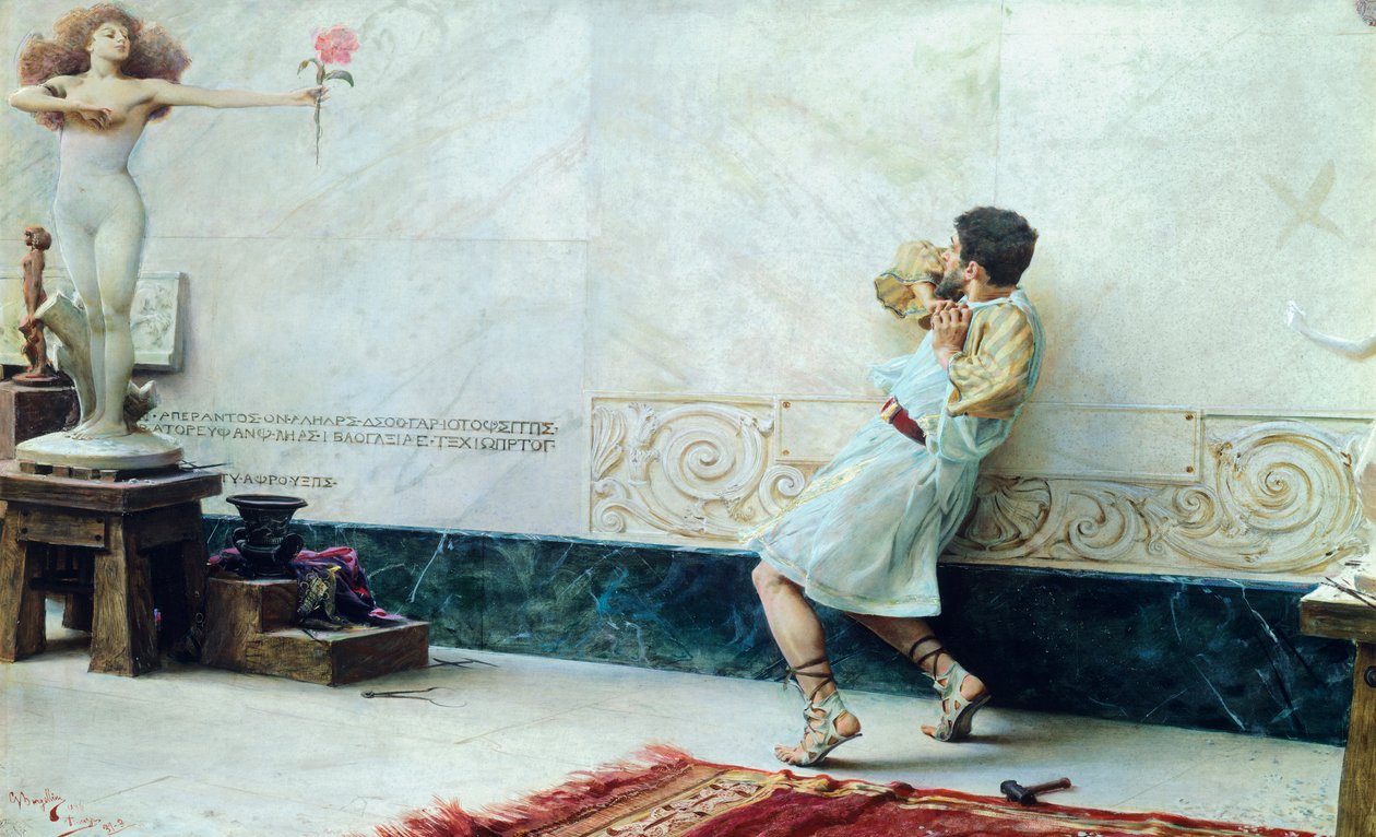 Pygmalion a Galatea od Giulio Bargellini