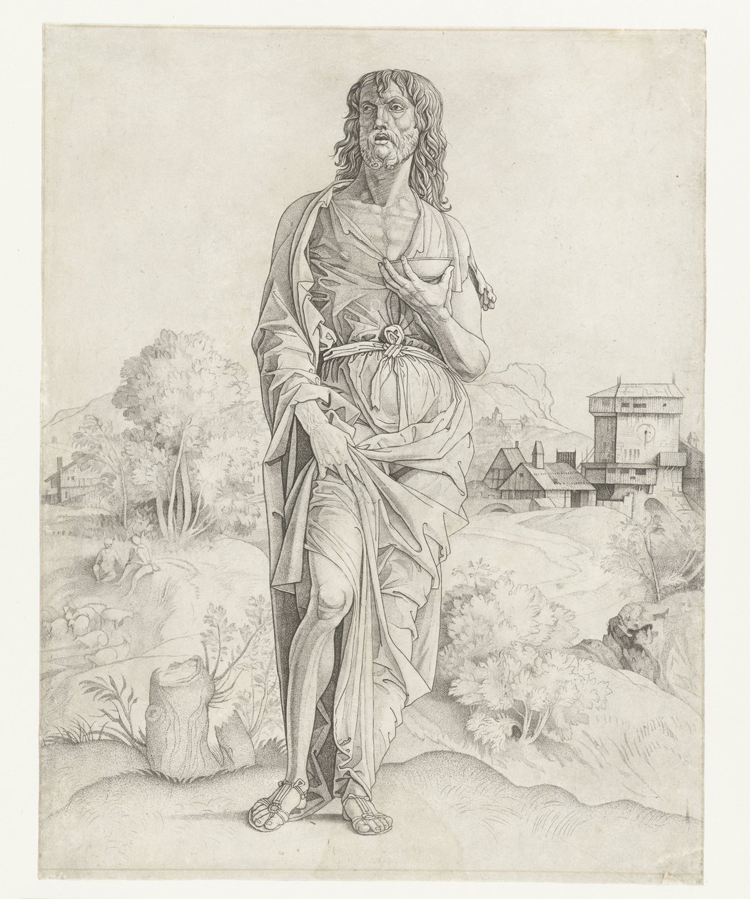 Jana Křtitele od Giulio Campagnola