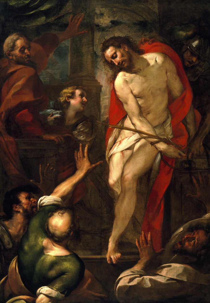 Hle muž, kolem 1615-20 (olej na plátně) od Giulio Cesare Procaccini