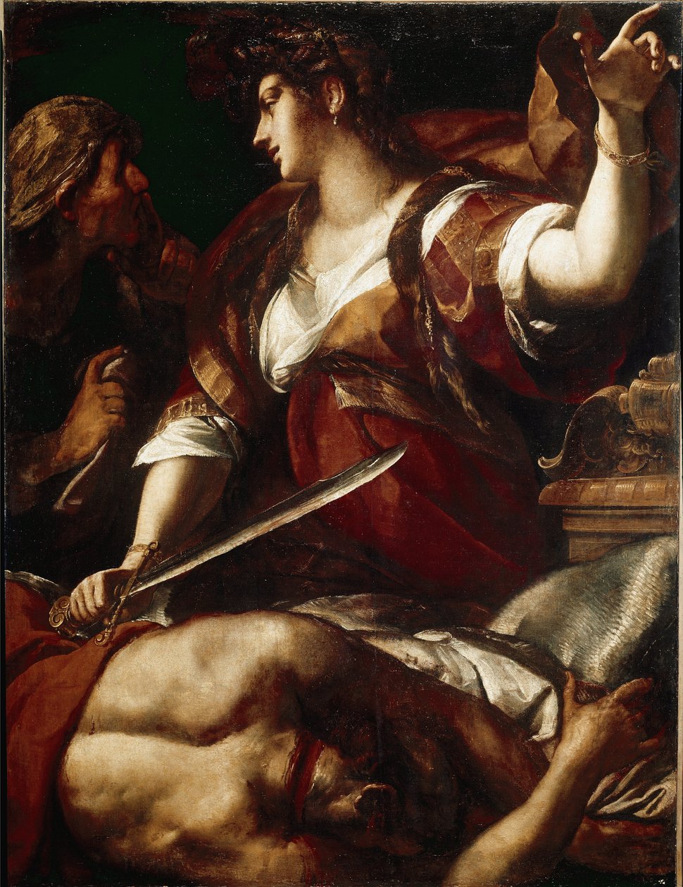 Judith a Holofernes (olej na plátně od Giulio Cesare Procaccini