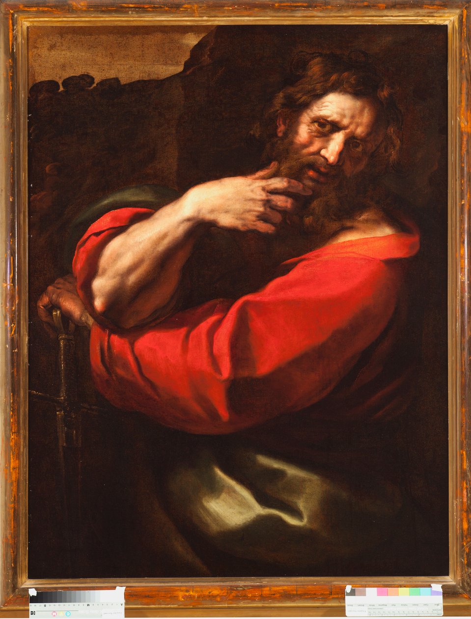 Znázornění malby svatého Pavla od Giulia Cesare Procacciniho (1574-1625) od Giulio Cesare Procaccini