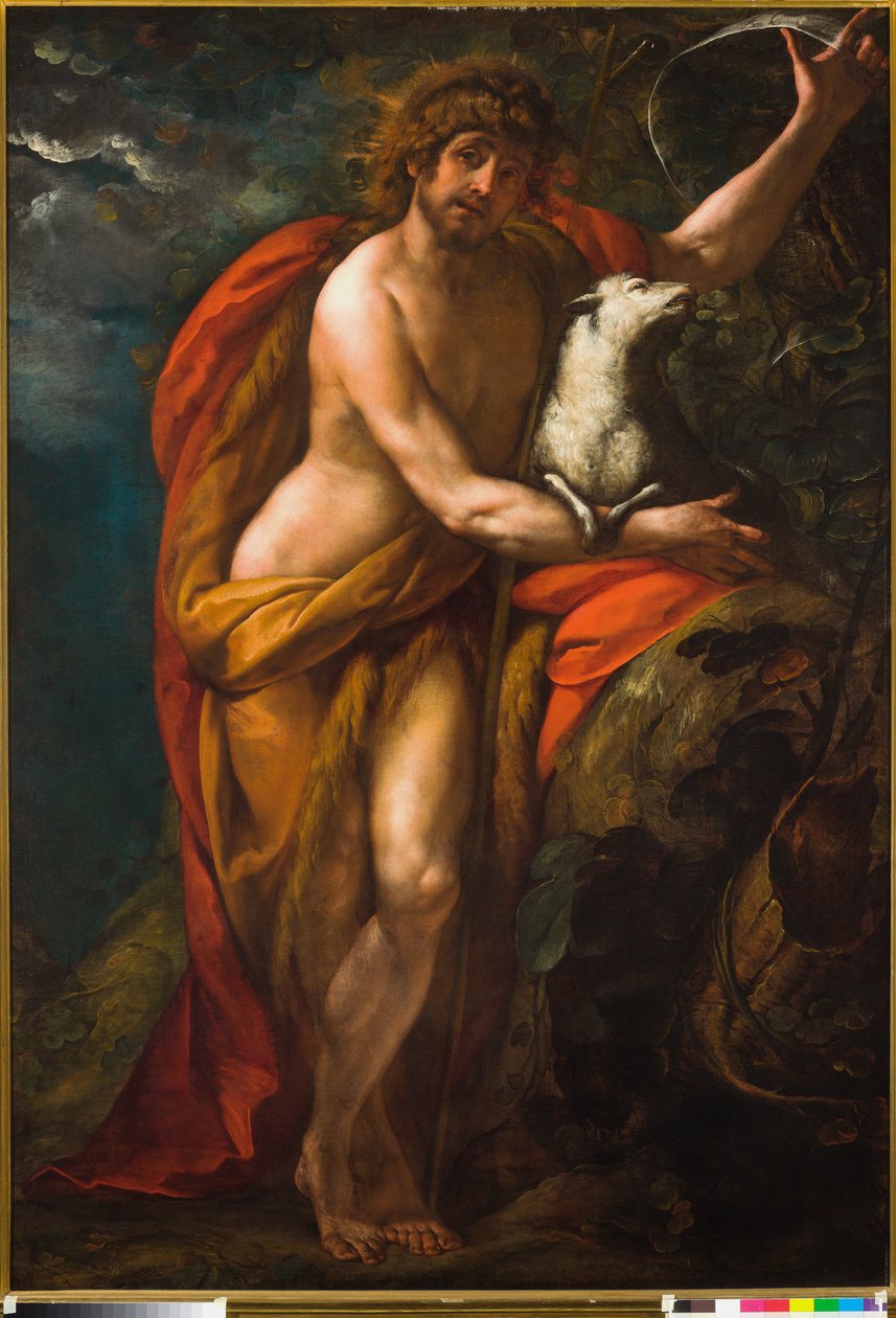 Svatý Jan Křtitel v poušti od Giulio Cesare Procaccini