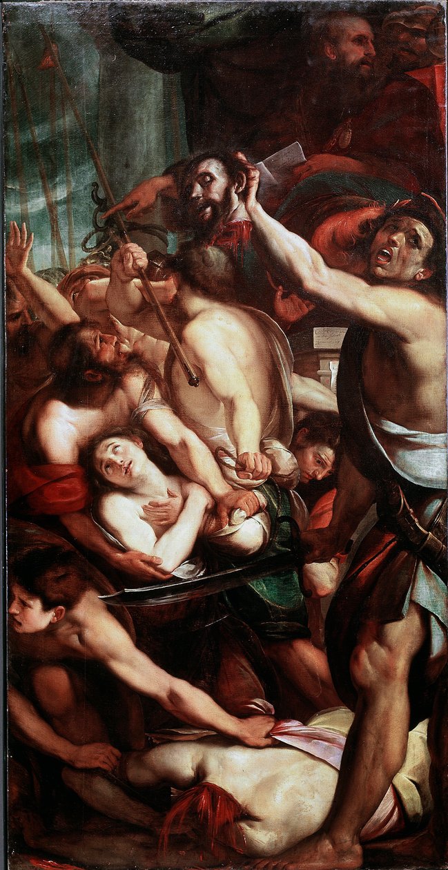 Mučedníci svatých Nazaire a Celse v Miláně 1606 Milán Santa Maria Presso San Celso od Giulio Cesare Procaccini