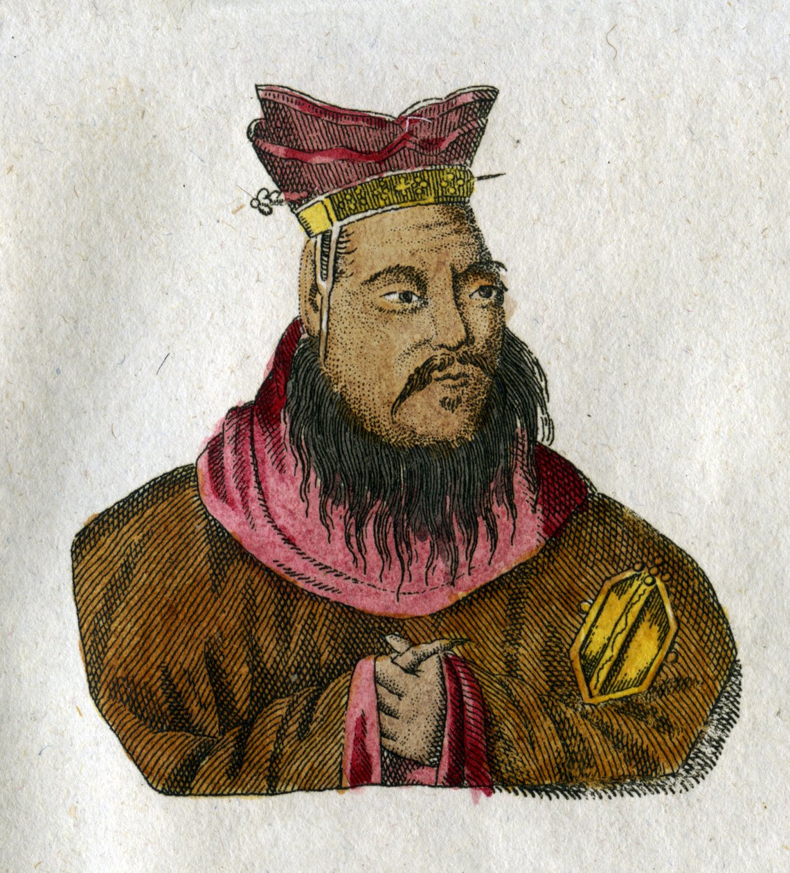 Konfucius od Giulio Ferrario