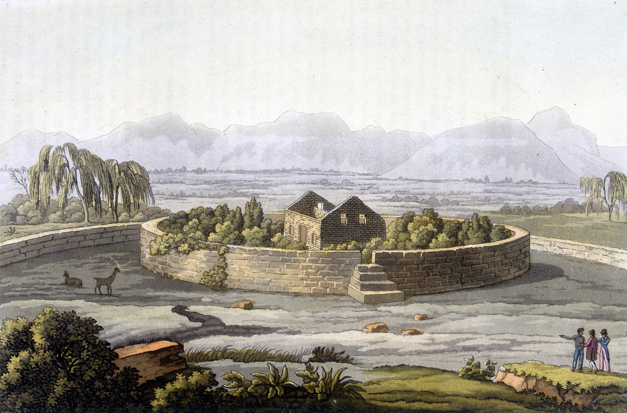 Porteresse Inca - v „“Antickém a moderním kostýmu“” od Giulio Ferrario