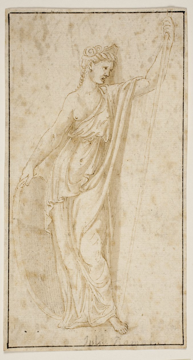 Athéna od Giulio Romano