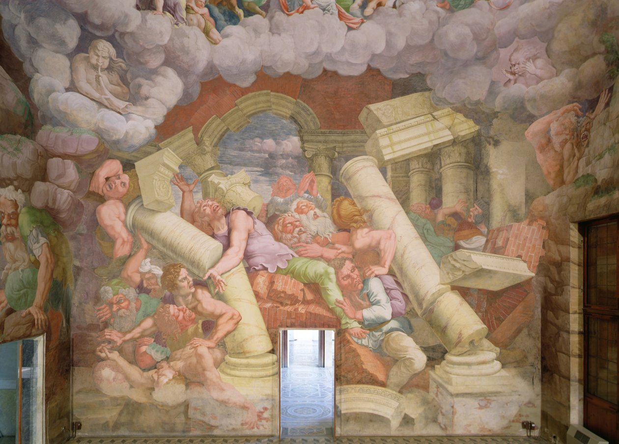 Komora obrů od Giulio Romano