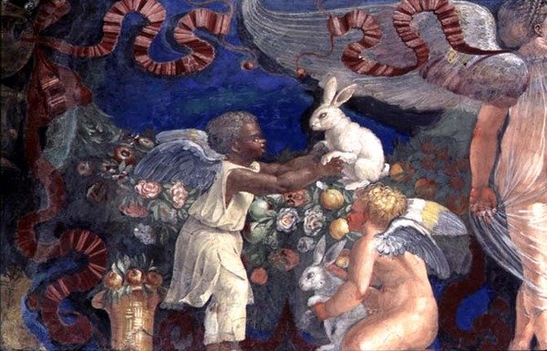 Vlys z "místnosti s vlysem Amorů" od Giulio Romano