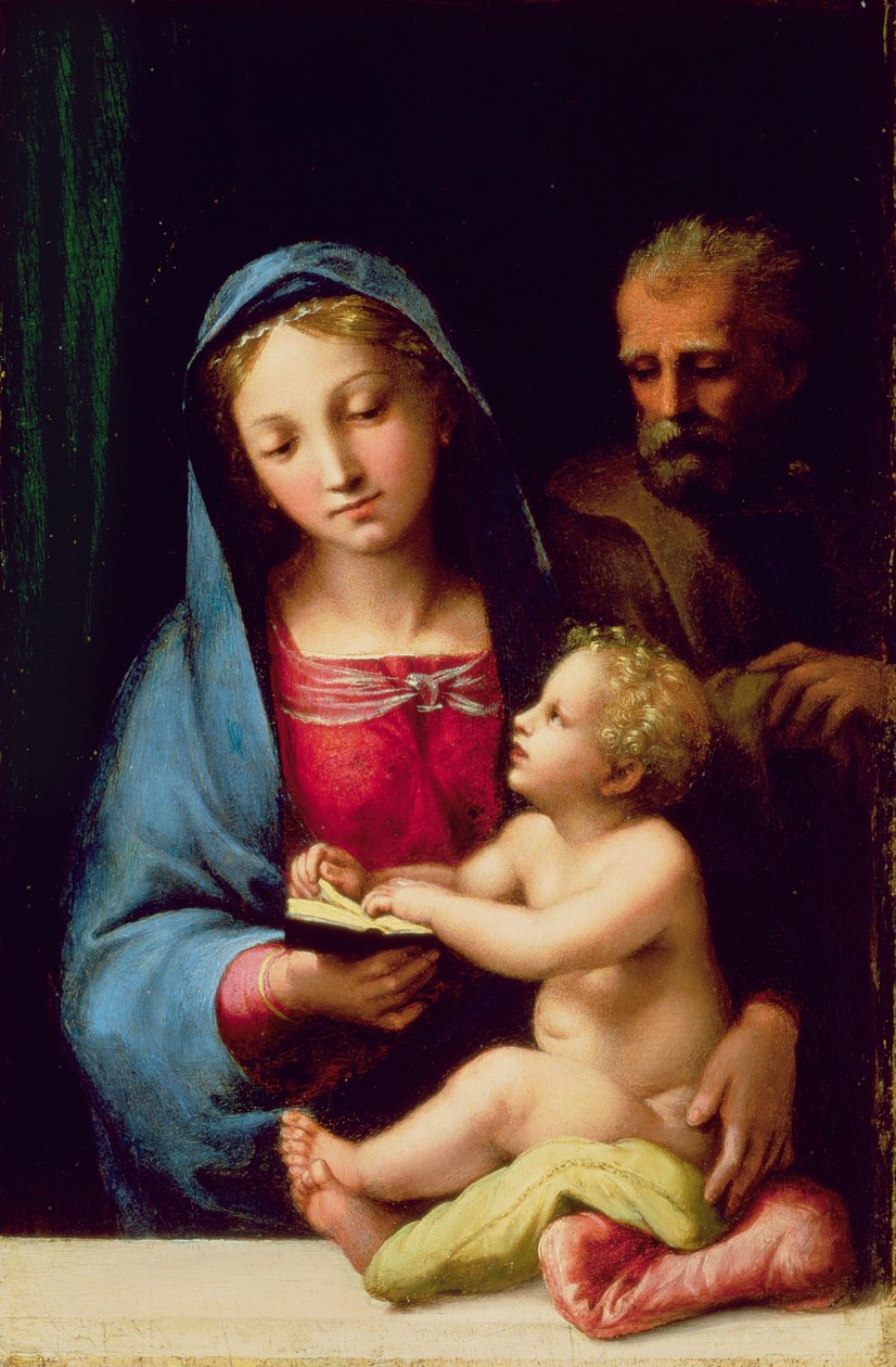 Svatá rodina od Giulio Romano