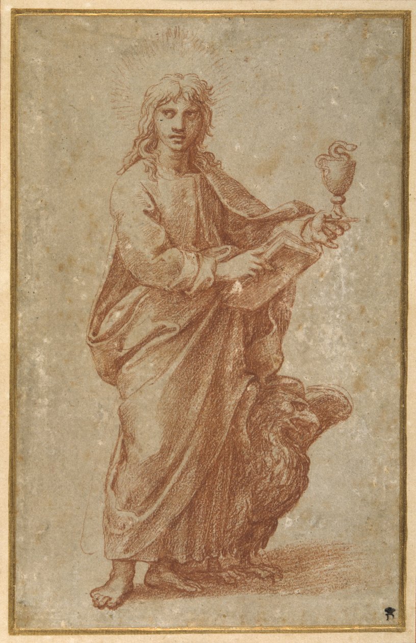 Dvanáct apoštolů: Svatý Jan od Giulio Romano