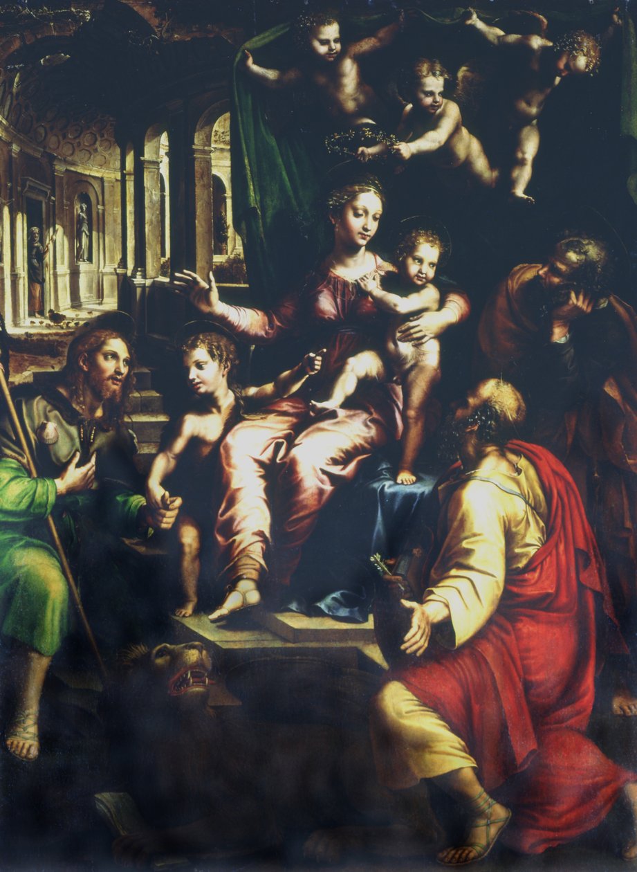 Unbekanntes Bild od Giulio Romano