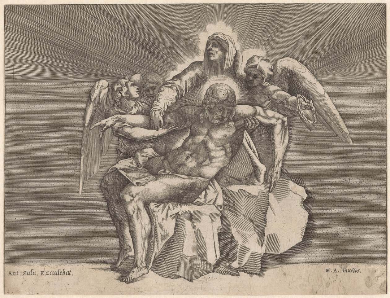 Pieta od Giulio Sanuto
