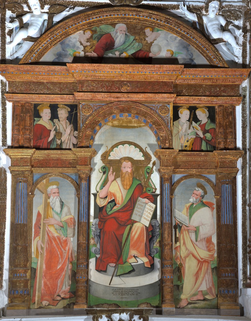 Svatý Pavel polyptych od Giulio de Rossi