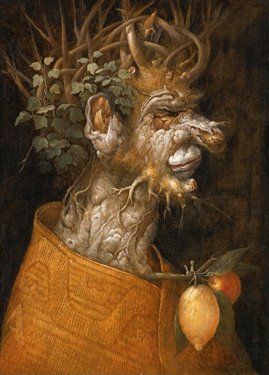 Alegorie zimy od Giuseppe Arcimboldo