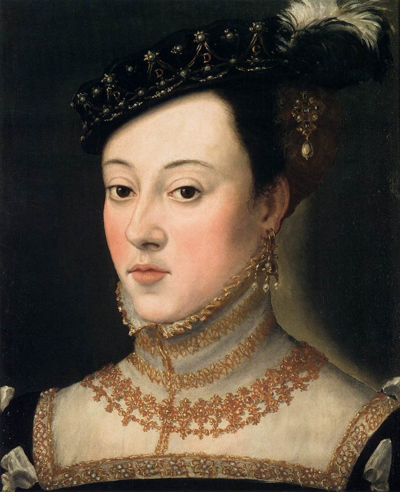 Busta dcery Ferdinanda I. od Giuseppe Arcimboldo