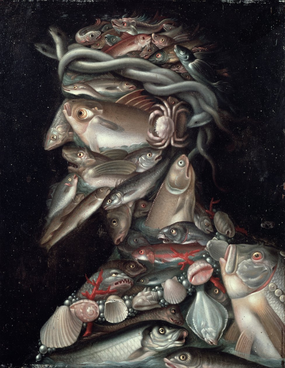 Admirál od Giuseppe Arcimboldo