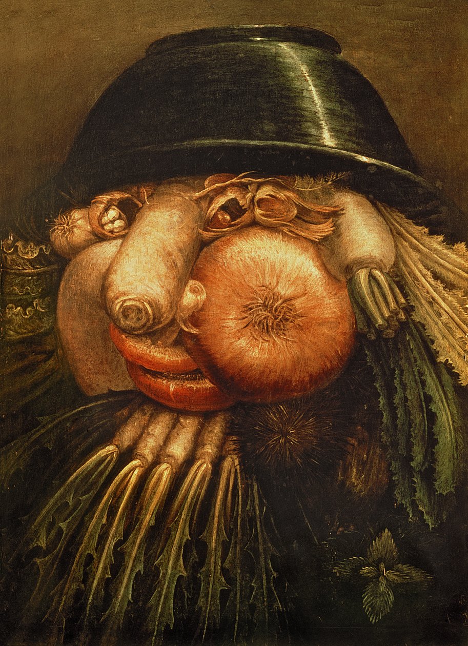 Zeleninový zahradník, kolem roku 1590 od Giuseppe Arcimboldo