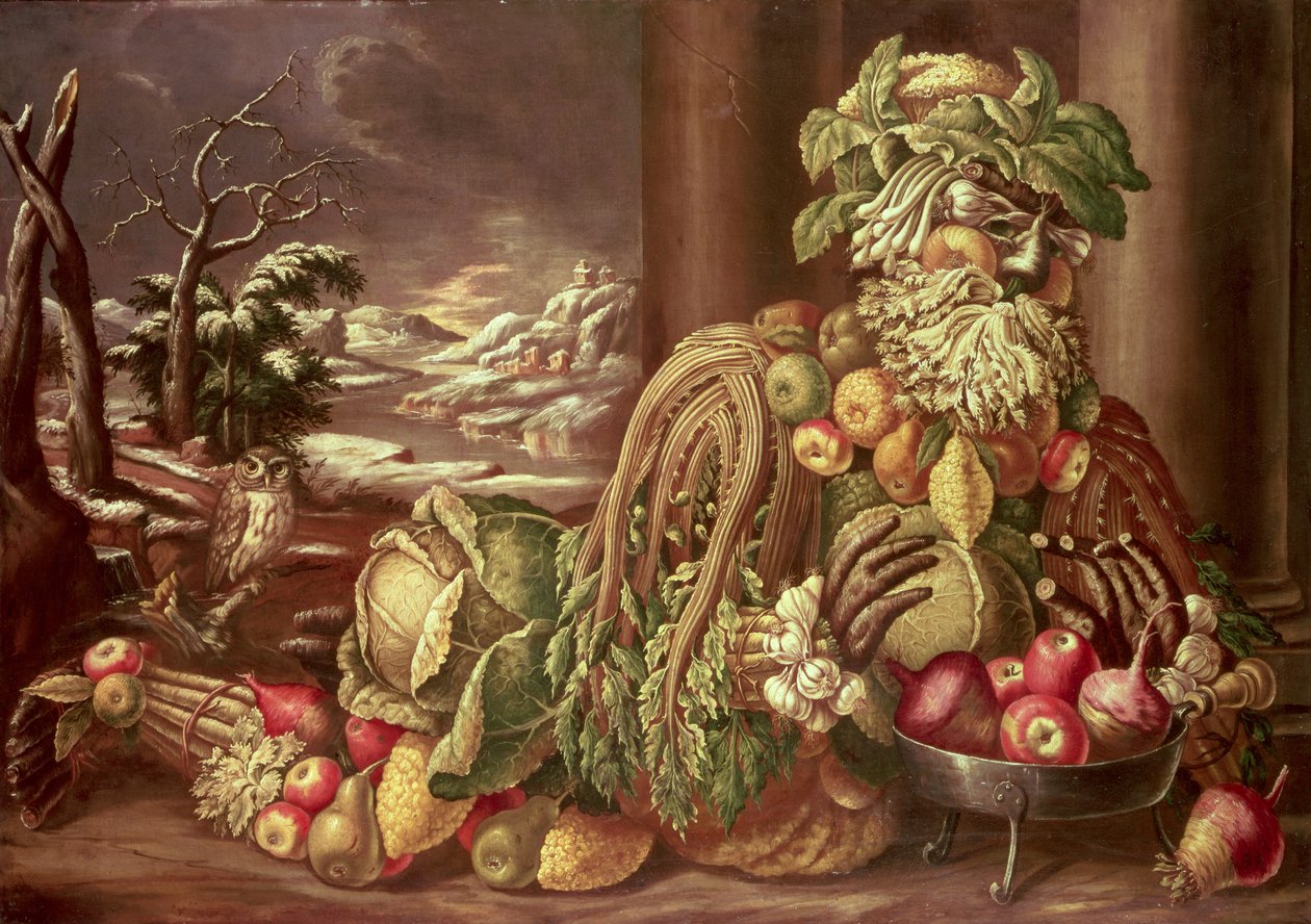 Zima od Giuseppe Arcimboldo