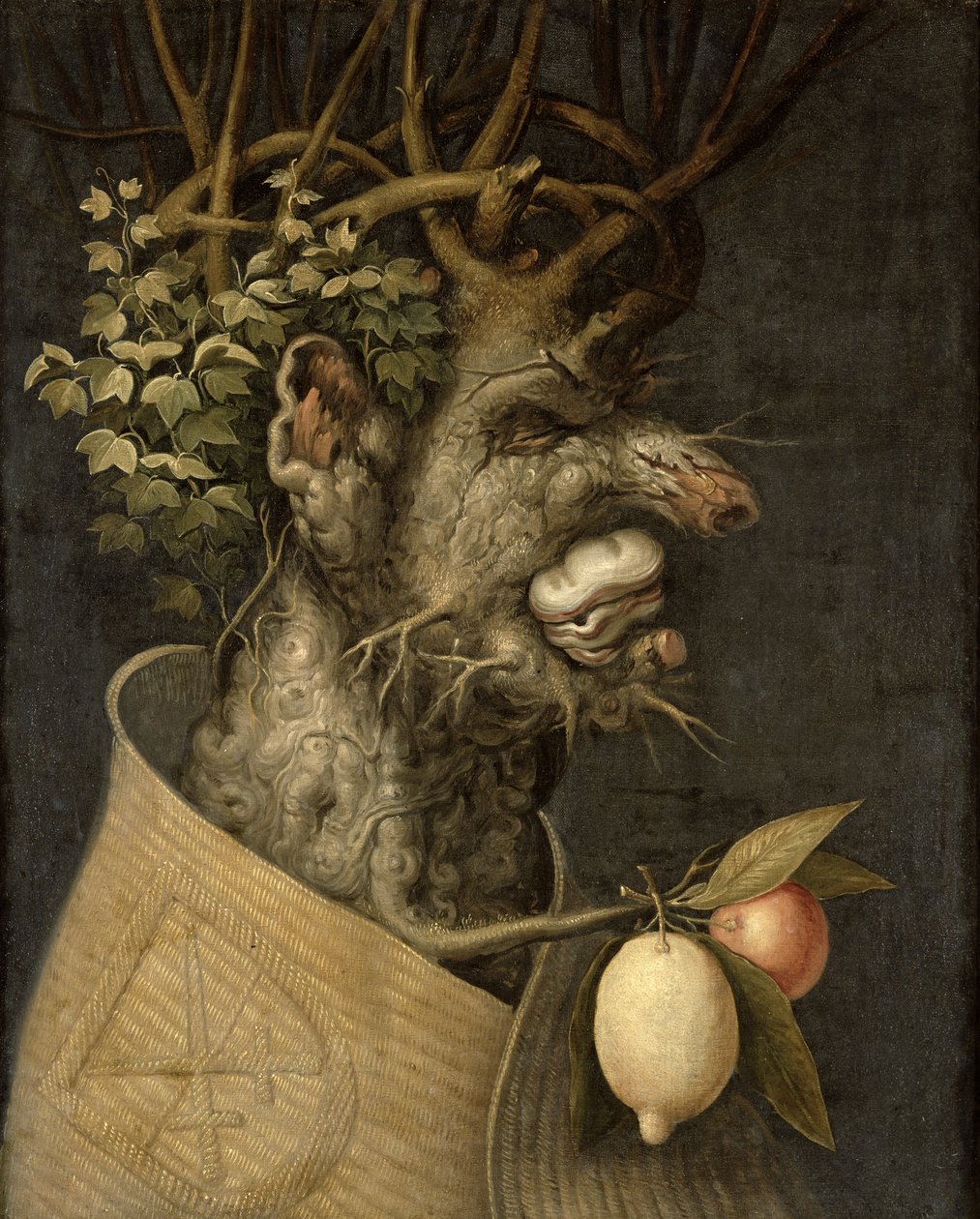 Zima, od Giuseppe Arcimboldo