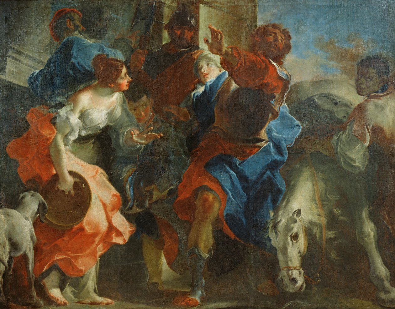 Jeftova dcera od Giuseppe Bazzani