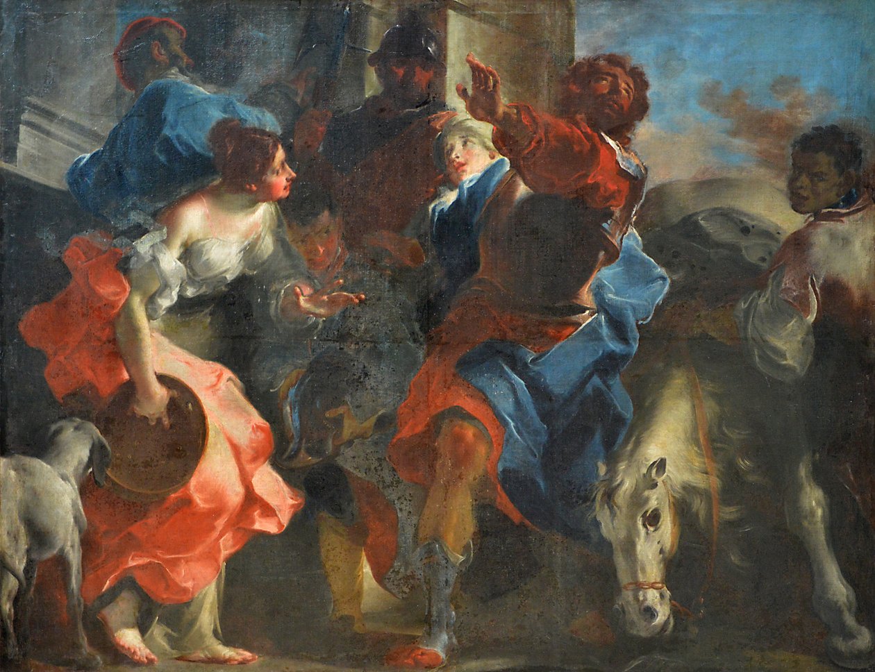 Jeftova dcera od Giuseppe Bazzani