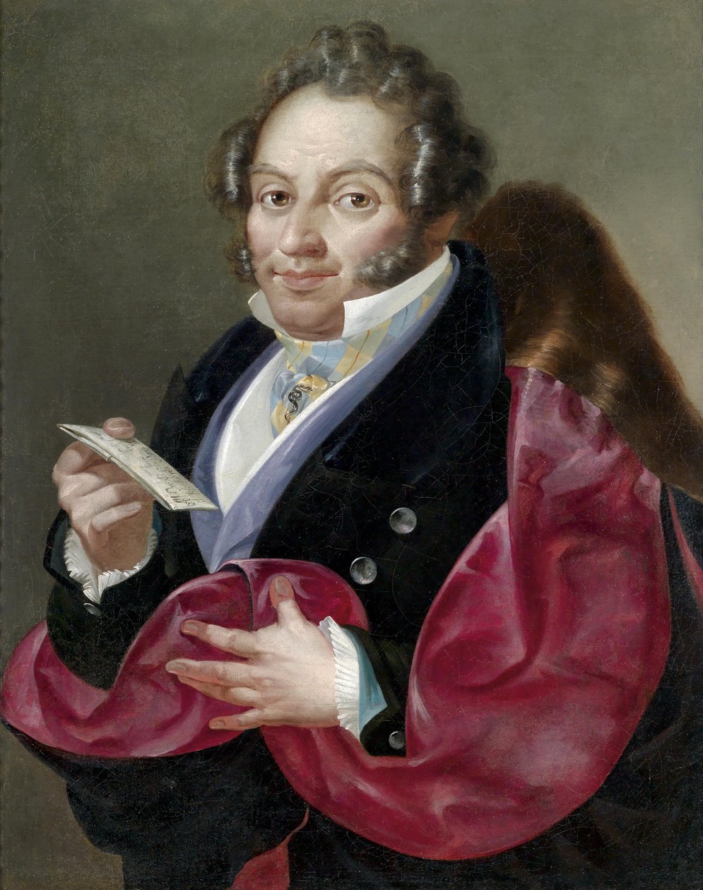 Portrét gentlemana od Giuseppe Bernardino Bison