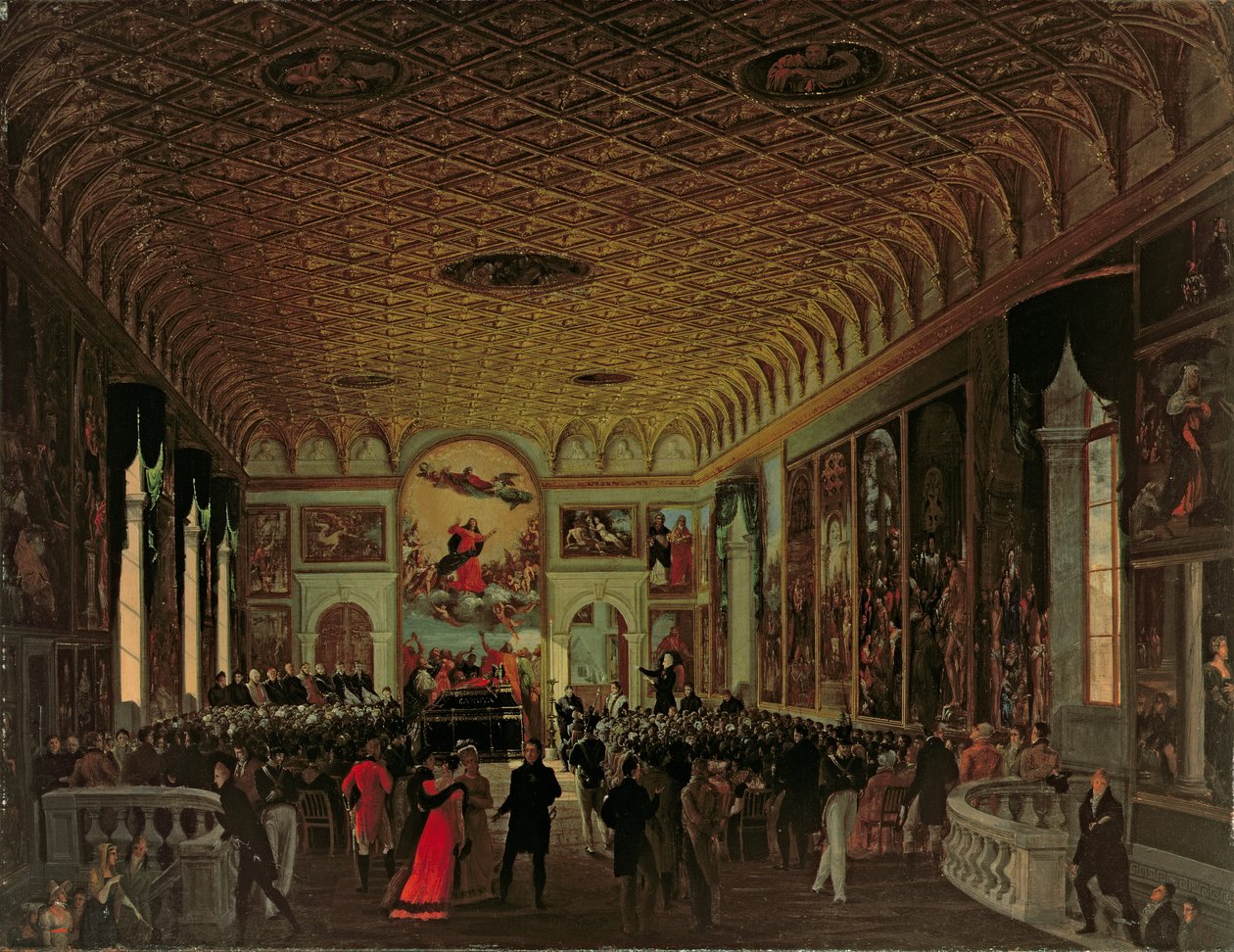 Vzpomínka na Antonia Canovu (1757-1822) v Sala dell
