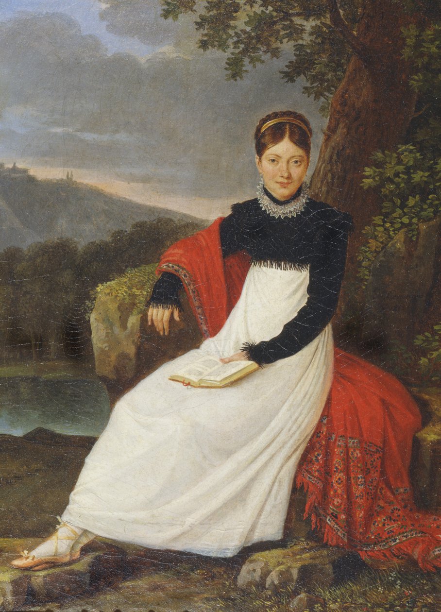 Portrét Marie Karolíny Rakouské, královny neapolské a sicilské od Giuseppe Cammarano