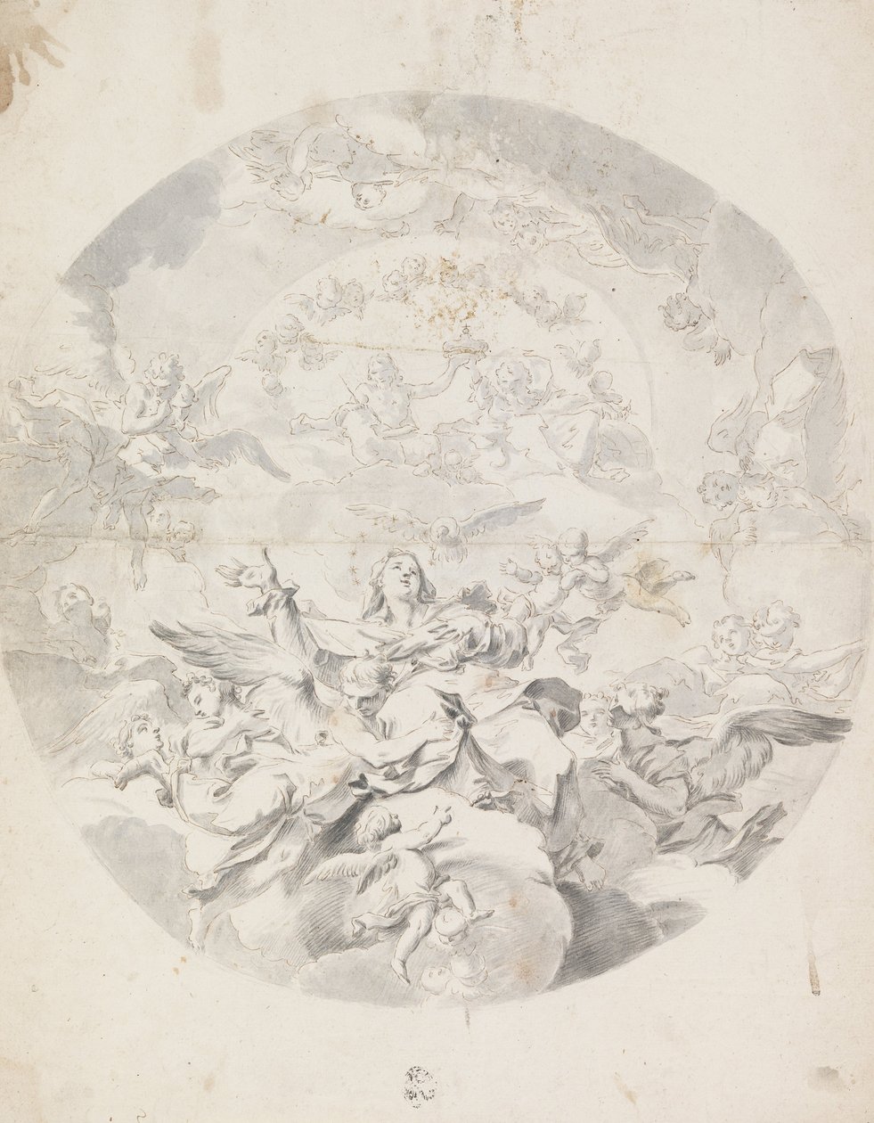 Nanebevzetí Panny Marie od Giuseppe Galeotti